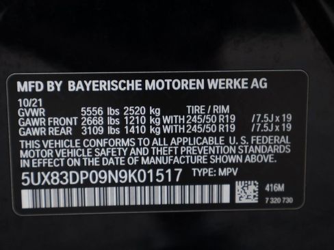 Used 2022 BMW X3 M40i image 29