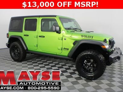 New 2025 Jeep Wrangler Willys