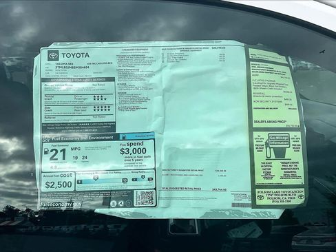 New 2025 Toyota Tacoma SR5 image 21