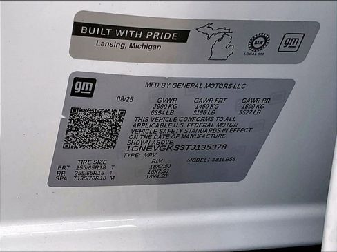 Used 2026 Chevrolet Traverse LT AWD/4WD image 35