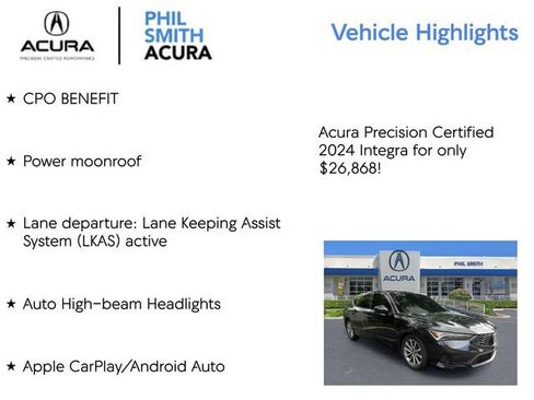 Used 2024 Acura Integra FWD image 5