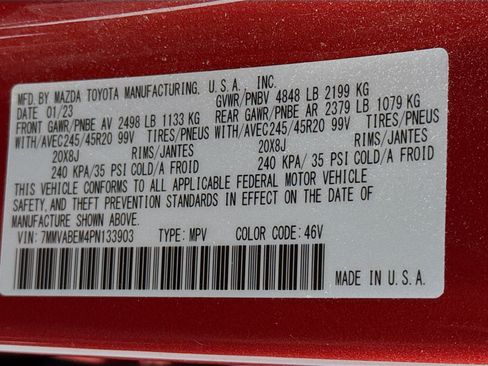 Used 2023 MAZDA CX-50 AWD 2.5 S w/ Cargo Package image 33