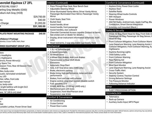 Used 2024 Chevrolet Equinox LT AWD/4WD image 5