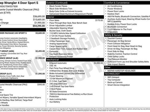 Used 2025 Jeep Wrangler Sport S image 35