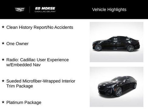 Used 2022 Cadillac CT5 V w/ Platinum Package AWD/4WD image 18