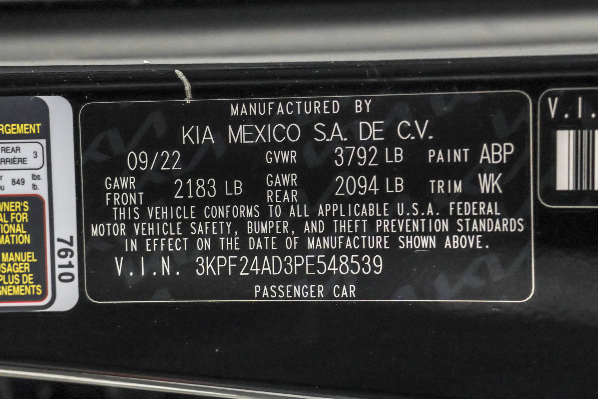 Used 2023 Kia Forte LXS w/ LXS Technology Package FWD image 48