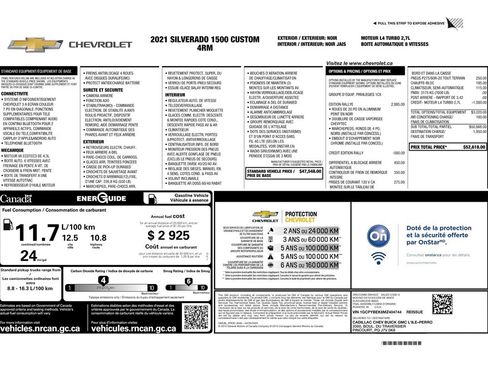 Used 2021 Chevrolet Silverado 1500 Custom w/ Rally Edition image 3