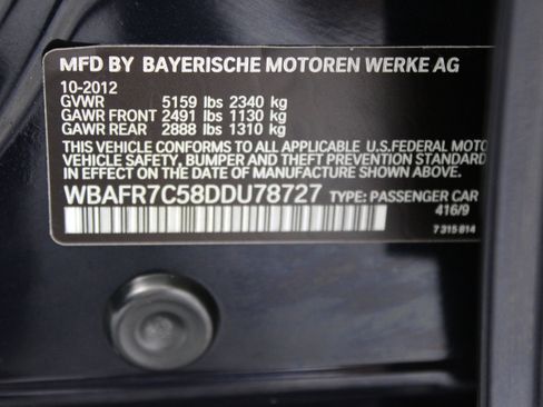 Used 2013 BMW 535i Sedan RWD image 45