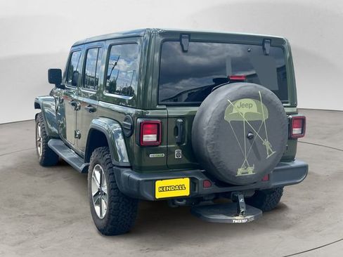 Used 2020 Jeep Wrangler Unlimited Sahara w/ Cold Weather Group AWD/4WD image 3