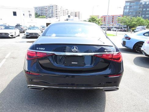 Used 2023 Mercedes-Benz S 580 4MATIC Sedan w/ AMG Line image 3
