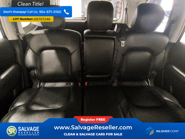 Used 2017 Nissan Armada Platinum w/ Interior Lighting Package RWD image 13