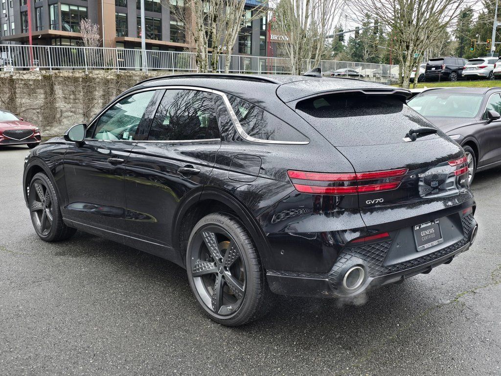 Certified 2025 Genesis GV70 3.5T Sport w/ Sport Prestige Package AWD/4WD image 3