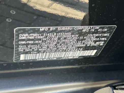 New 2026 Subaru Outback Touring XT AWD/4WD image 34