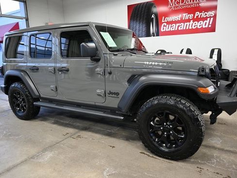 Used 2021 Jeep Wrangler Unlimited Sport image 4