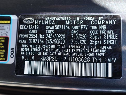 Used 2020 Hyundai Palisade SEL w/ Convenience Package AWD/4WD image 28