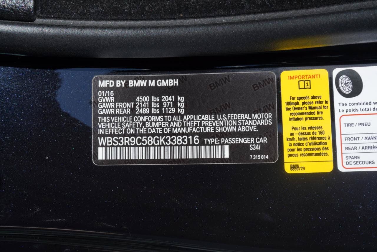 Used 2016 BMW M4 Coupe w/ Executive Package RWD image 88