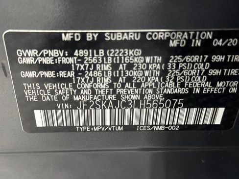 Used 2020 Subaru Forester Premium w/ Popular Package #1 AWD/4WD image 28