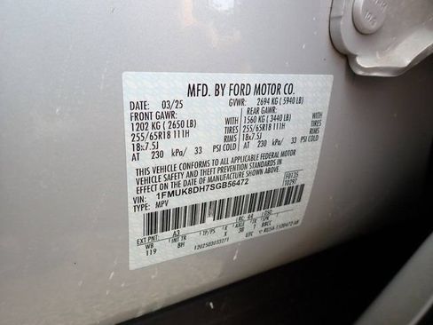 Certified 2025 Ford Explorer Active AWD/4WD image 24