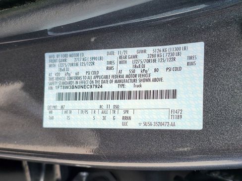 Used 2022 Ford F350 XL w/ STX Appearance Package AWD/4WD image 32
