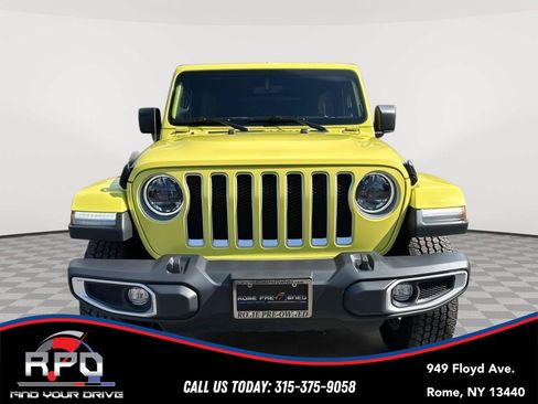 Used 2023 Jeep Wrangler Unlimited Sahara w/ LED Lighting Group AWD/4WD image 7