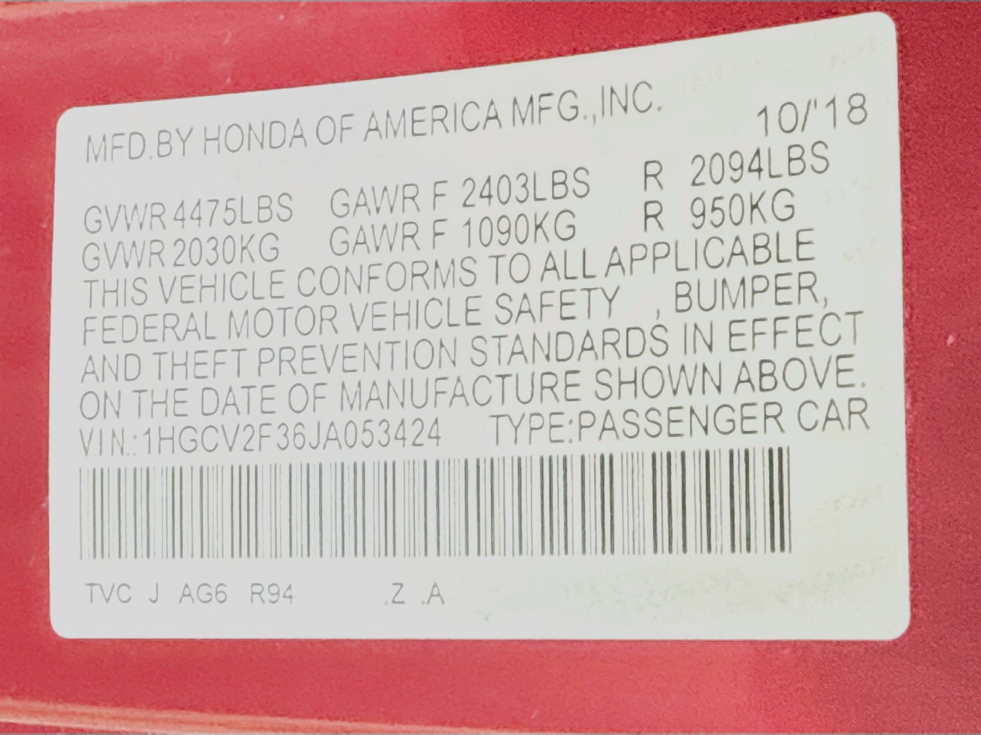 Used 2018 Honda Accord Sport image 34