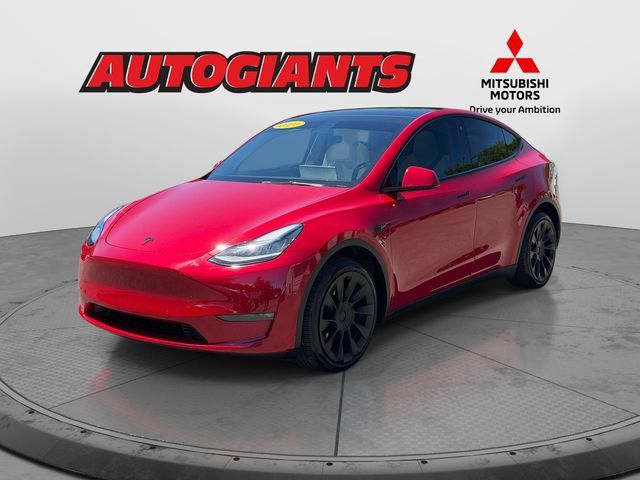 Used 2021 Tesla Model Y Long Range AWD/4WD image 3