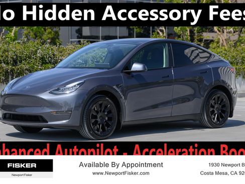 Used 2021 Tesla Model Y Long Range AWD/4WD image 1
