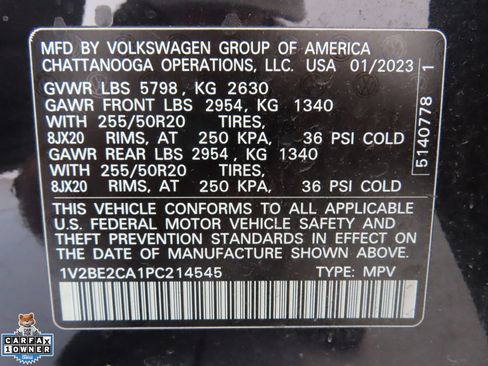 Certified 2023 Volkswagen Atlas Cross Sport SEL AWD/4WD image 31