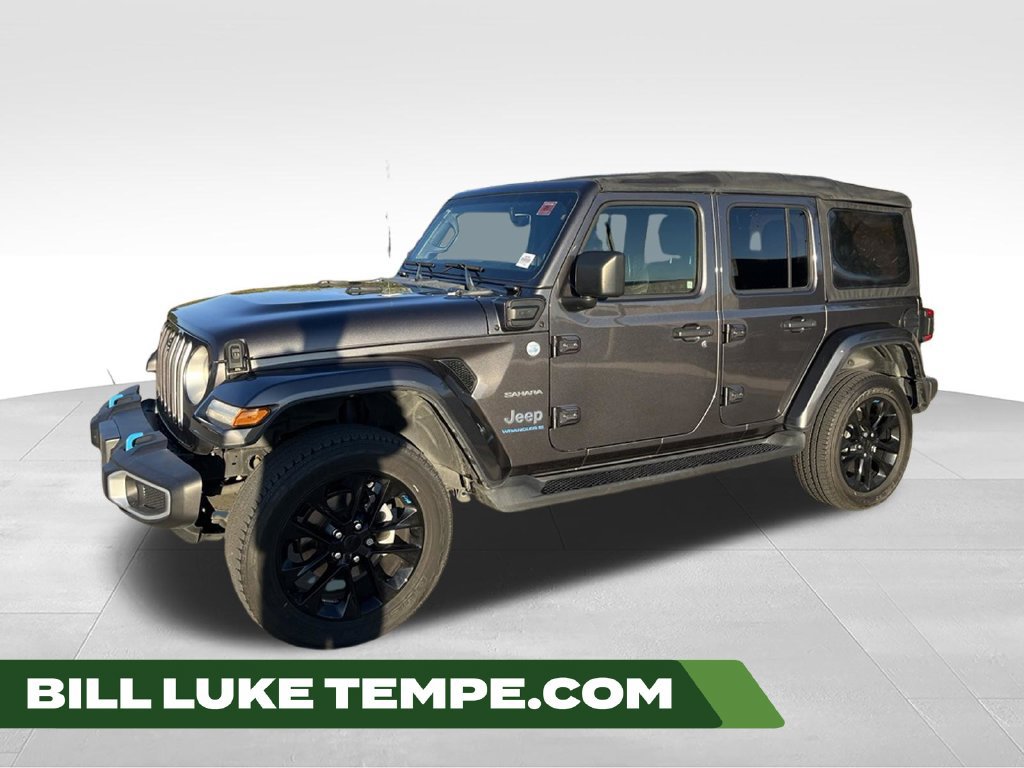 Used 2023 Jeep Wrangler Unlimited Sahara w/ Cold Weather Group AWD/4WD image 1