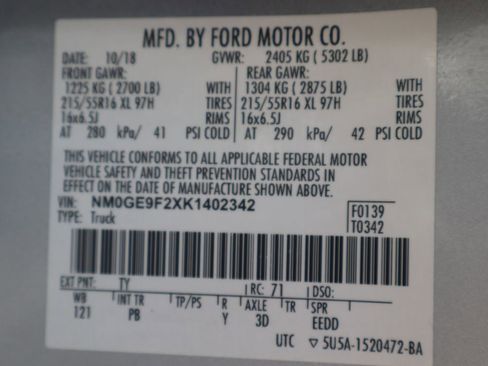 Used 2019 Ford Transit Connect XLT FWD image 55