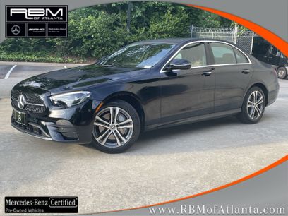 Certified 2022 Mercedes-Benz E 350 4MATIC Sedan