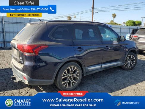 Used 2016 Mitsubishi Outlander SEL FWD image 4