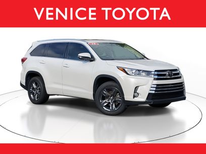 Used 2018 Toyota Highlander Limited Platinum