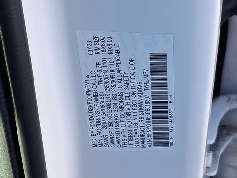 Used 2023 Honda Pilot TrailSport image 27