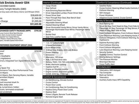 Used 2024 Buick Envista Avenir image 6