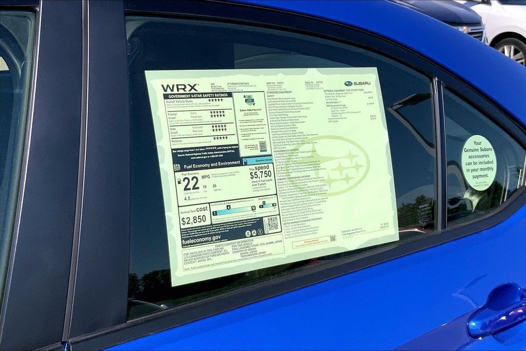 New 2026 Subaru WRX Premium w/ WRX Essentials Package AWD/4WD image 14