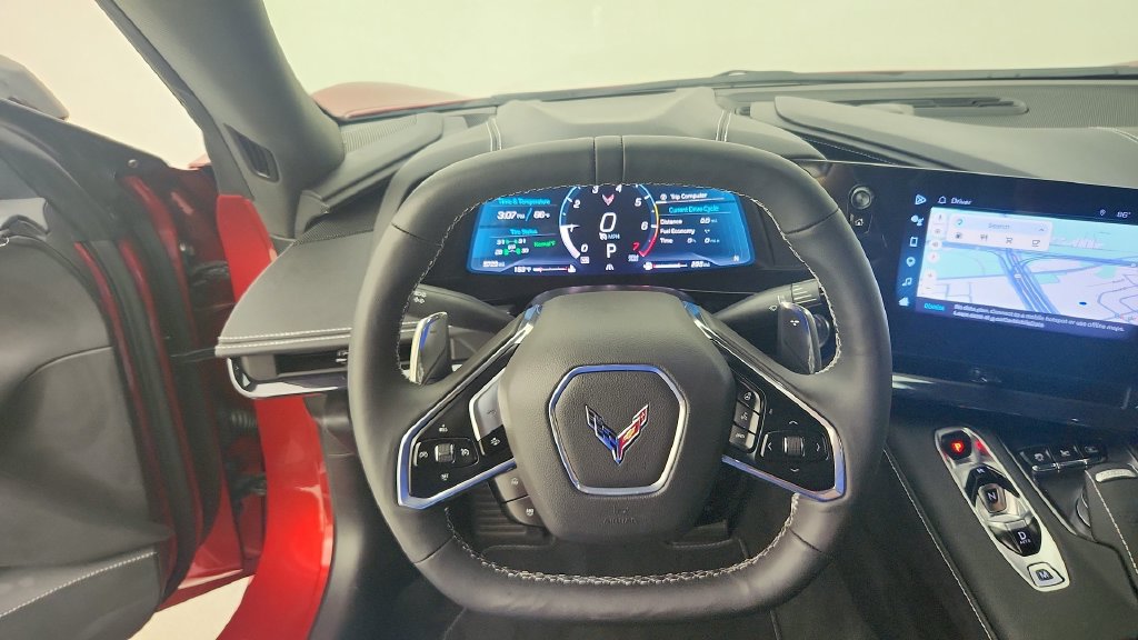 Certified 2024 Chevrolet Corvette Stingray Preferred Cpe w/ Stealth Interior Trim Package RWD image 17