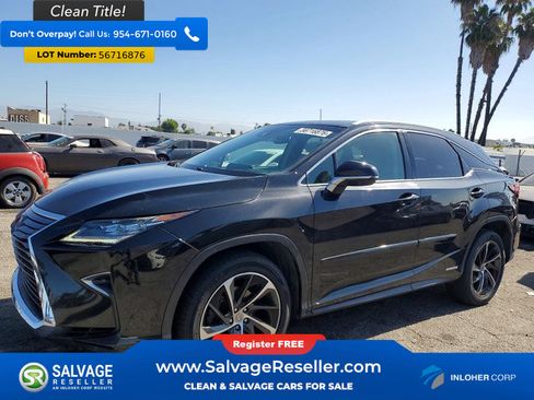Used 2017 Lexus RX 450h AWD w/ Luxury Package image 1