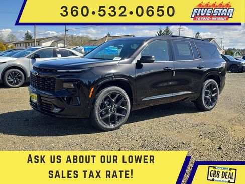 New 2026 Chevrolet Traverse RS image 1