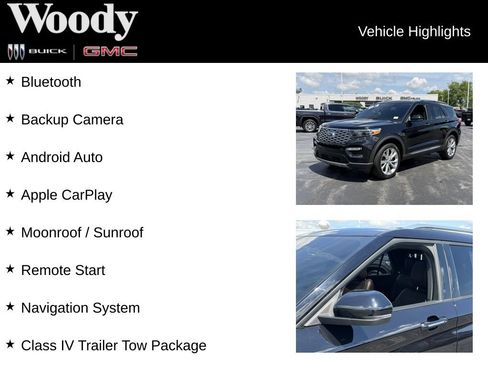 Used 2023 Ford Explorer Platinum w/ Technology Package AWD/4WD image 3