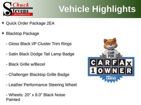 Used 2023 Dodge Challenger SXT w/ Blacktop Package image 5