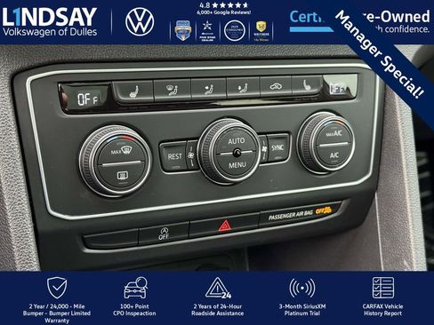 Certified 2021 Volkswagen Atlas SE w/ Panoramic Sunroof Package image 19