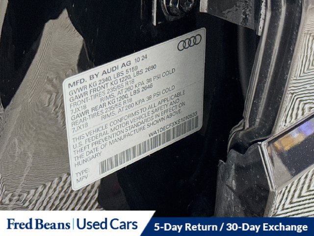 Used 2025 Audi Q3 2.0T Premium AWD/4WD image 38