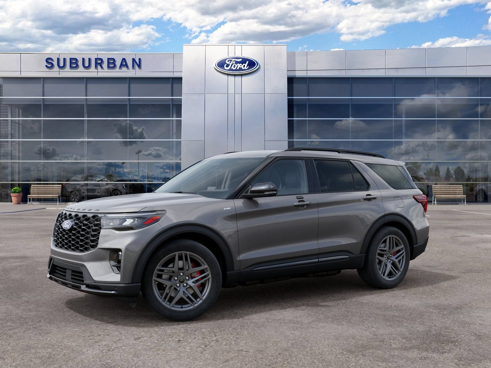 New 2027 Ford Explorer ST-Line w/ Premium Package AWD/4WD 360° Tour