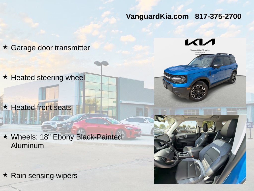 Used 2025 Ford Bronco Sport Outer Banks w/ Outer Banks Tech Package+ AWD/4WD image 18