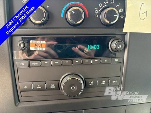 New 2026 Chevrolet Express 2500 RWD image 18
