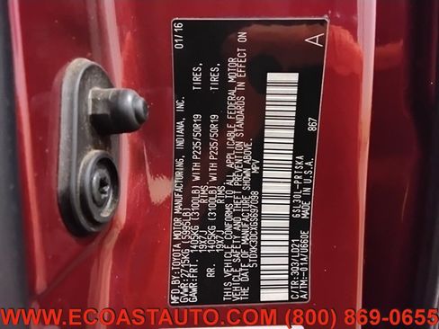 Used 2016 Toyota Sienna SE w/ SE Preferred Package FWD image 21