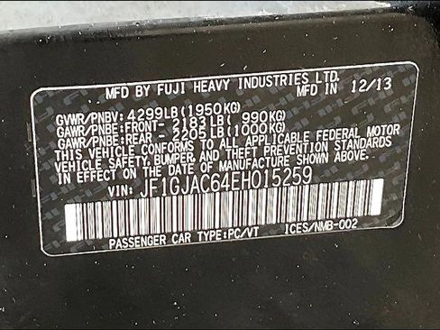 Used 2014 Subaru Impreza 2.0i Premium w/ All-Weather Package w/CVT AWD/4WD image 18