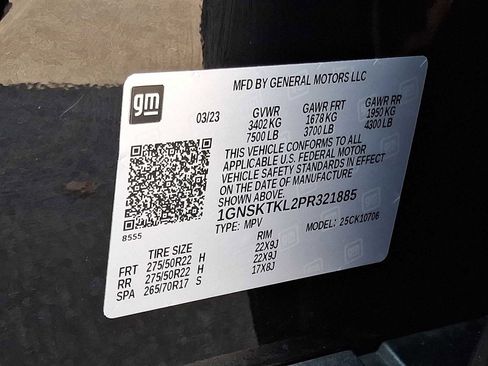 Certified 2023 Chevrolet Tahoe High Country image 40