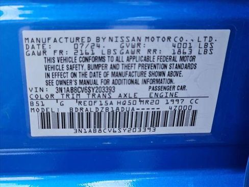 Used 2025 Nissan Sentra SV image 22